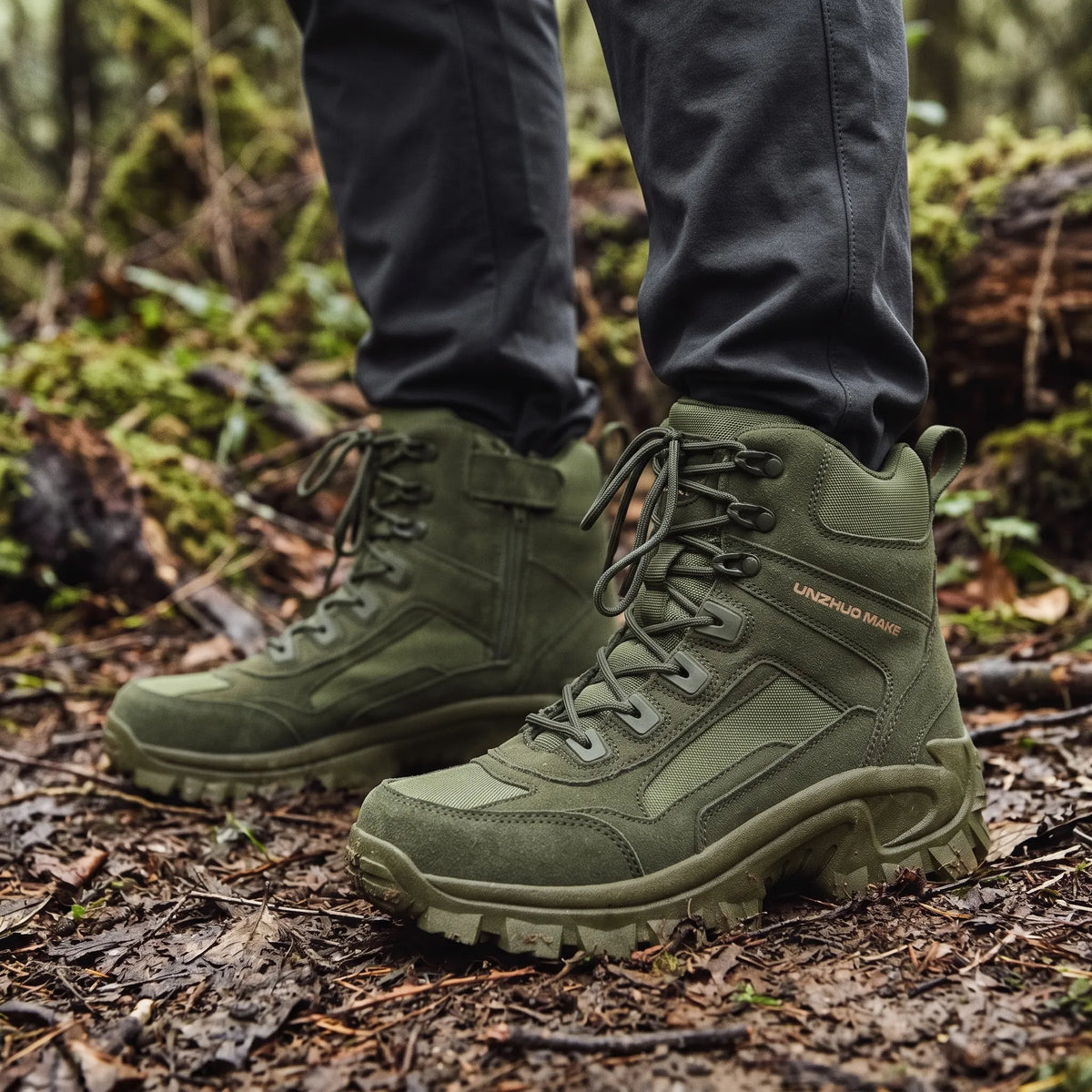 Nordspur | Treckon Knöchelhohe Wanderstiefel Mit Griffigem Profil