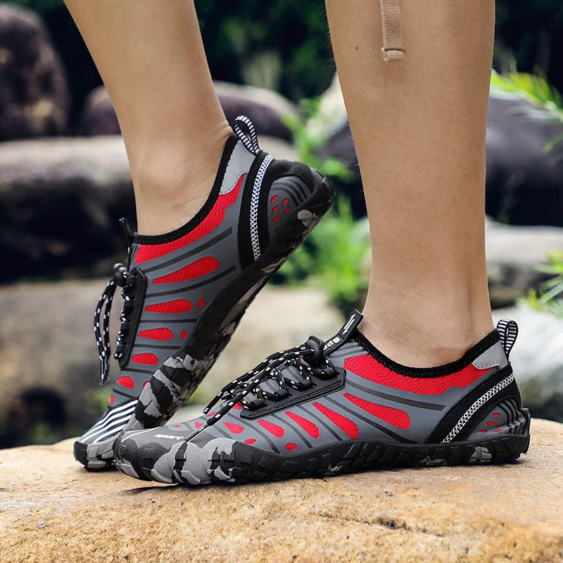 Outdoor Wasserschuh atmungsaktives Mesh rutschfest Wanderschuh