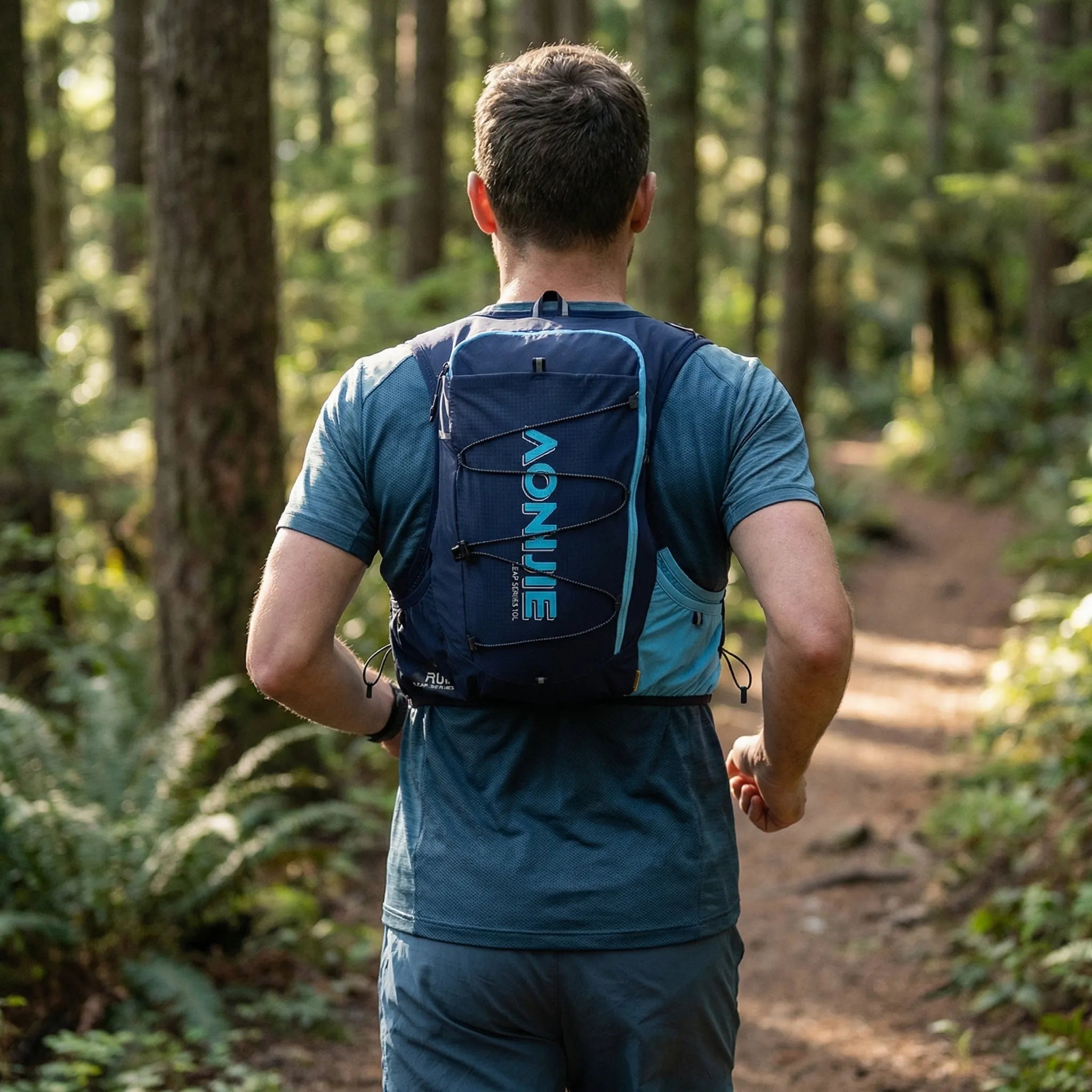 Trailrunning-Weste 10 Liter Hydrationsweste leichte Laufweste