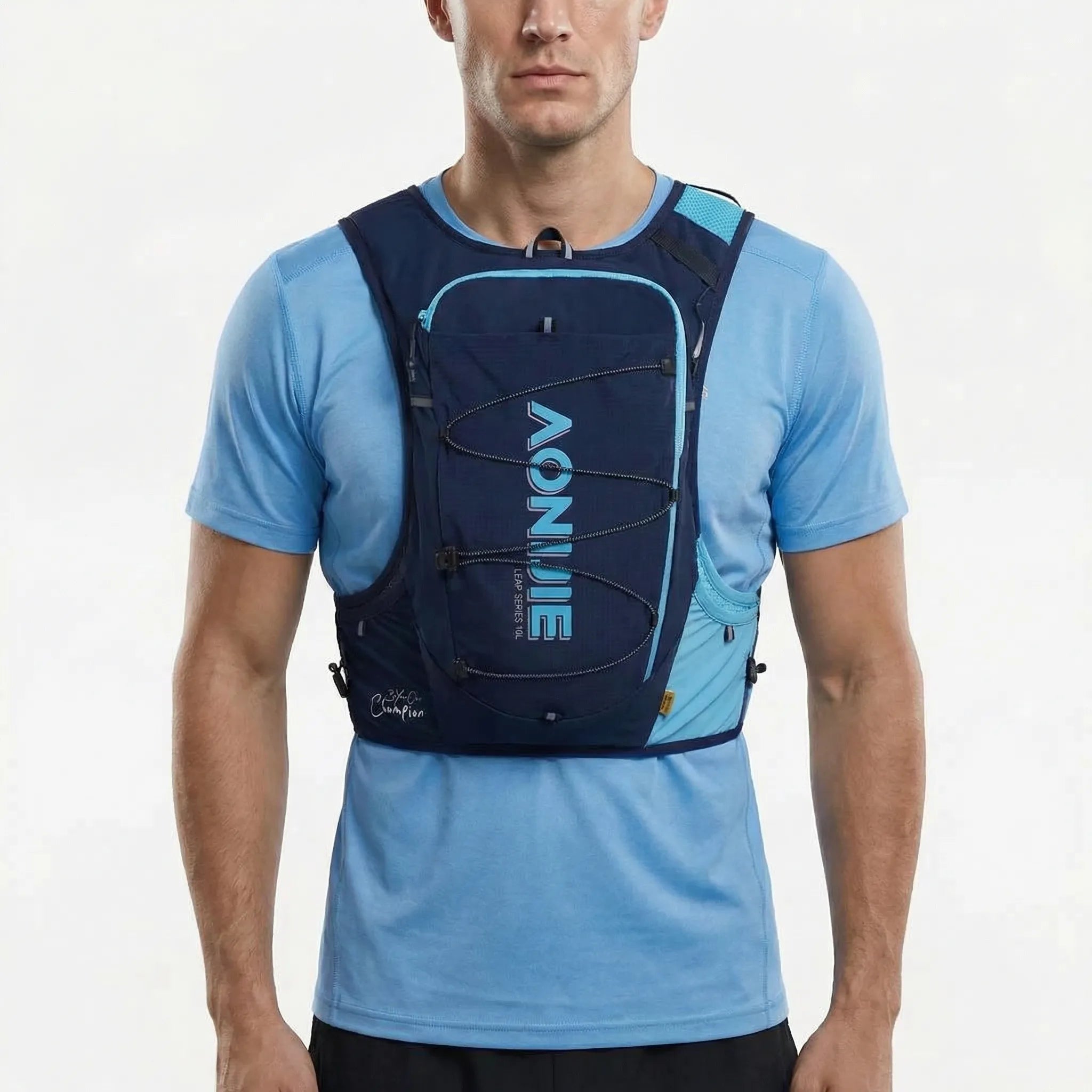Trailrunning-Weste 10 Liter Hydrationsweste leichte Laufweste