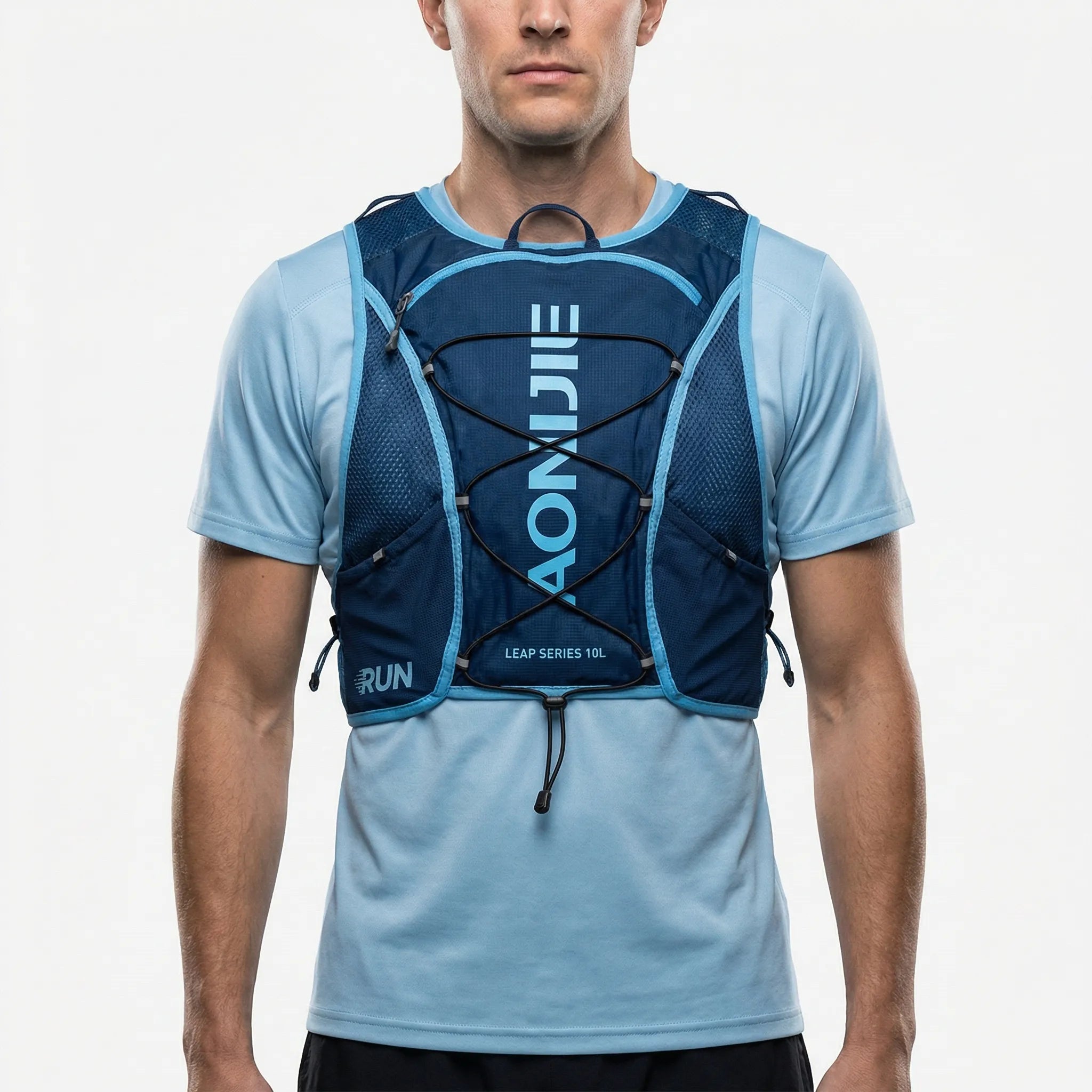 Trailrunning-Weste 10 Liter Hydrationsweste leichte Laufweste