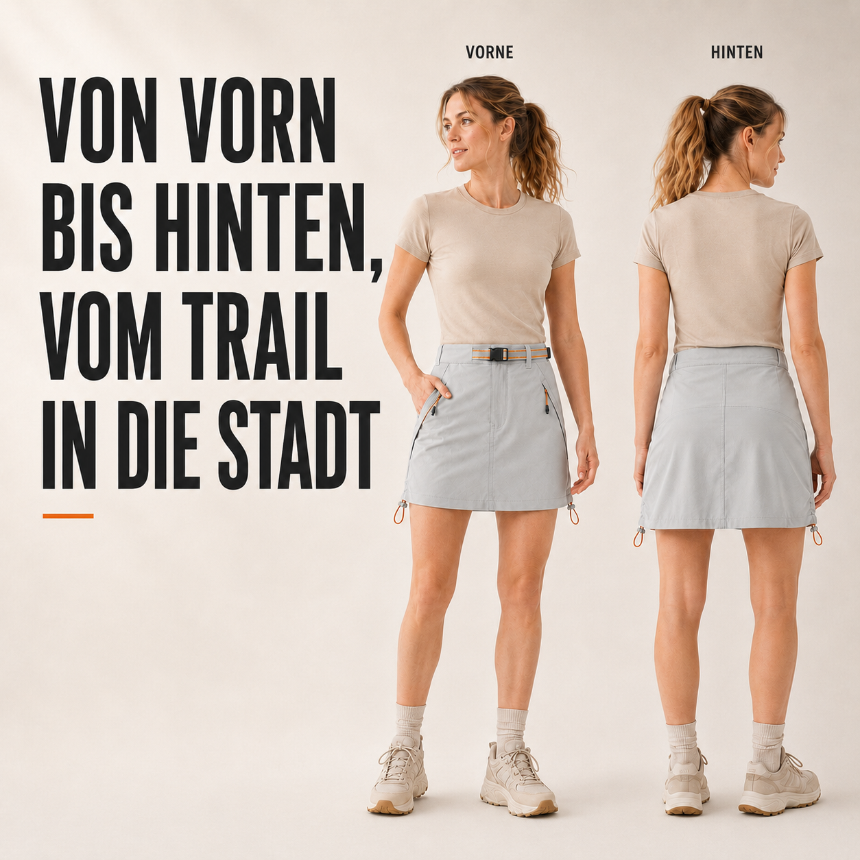 Nordspur | Trekvia Leichte Stretch Culotte Wander-Shorts