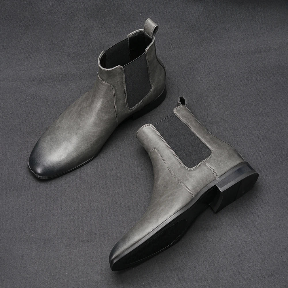 Nordspur | Trevino Klassische Chelsea Boots Mit Karreeform
