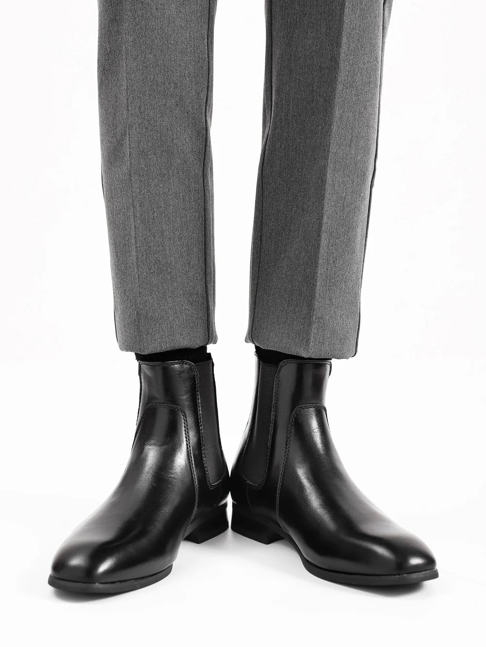 Nordspur | Trevino Klassische Chelsea Boots Mit Karreeform