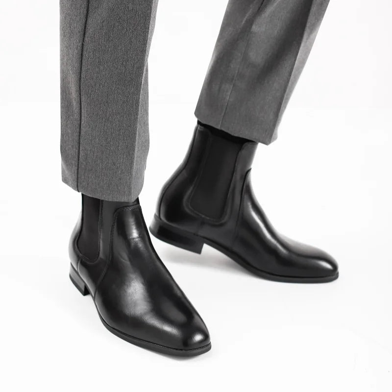 Nordspur | Trevino Klassische Chelsea Boots Mit Karreeform