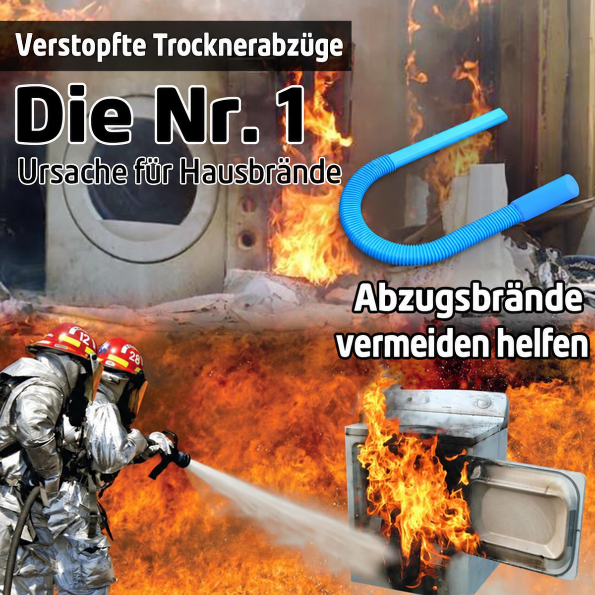 Nordspur | Trocknerentlüftungs-Reinigungsset