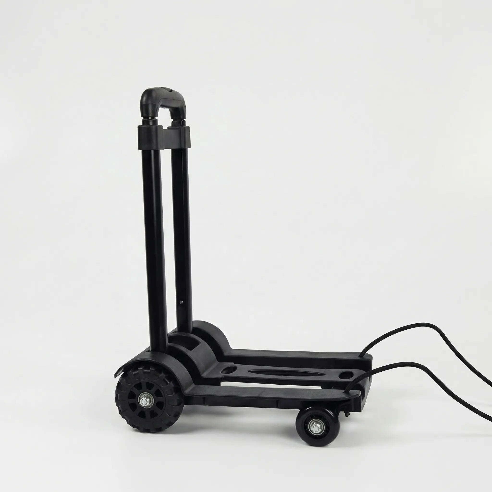 Klappbarer Handwagen mit Teleskopgriff 45 kg Tragfähigkeit