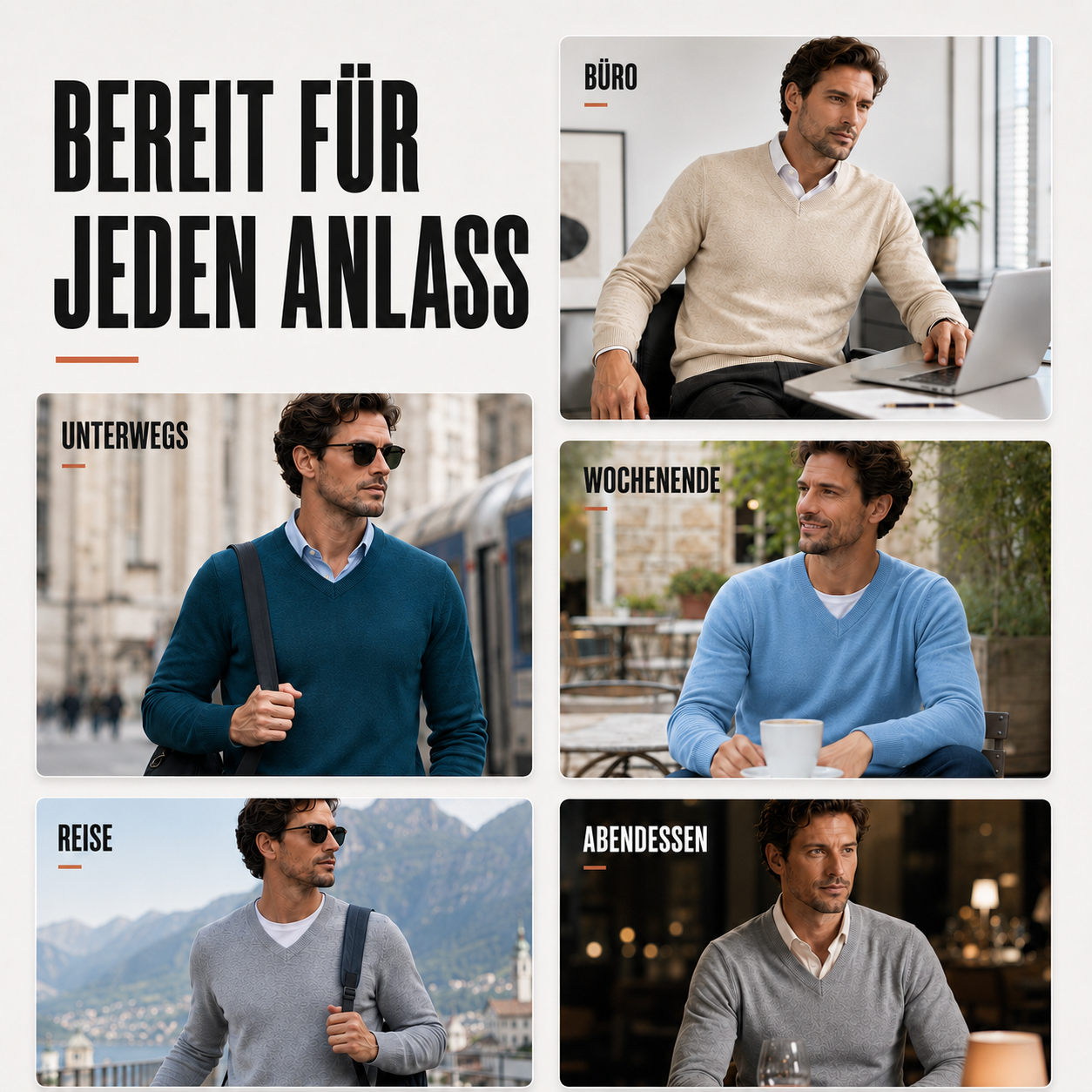 Nordspur | V-Ausschnitt Pullover