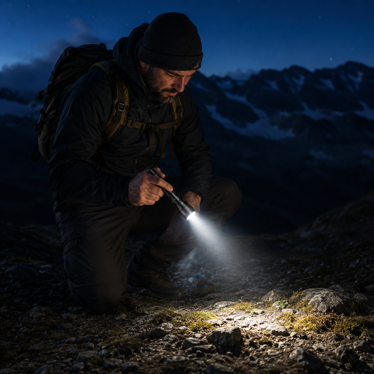 Nordspur | Vantorix Hochleistungs-Taschenlampe mit Akku