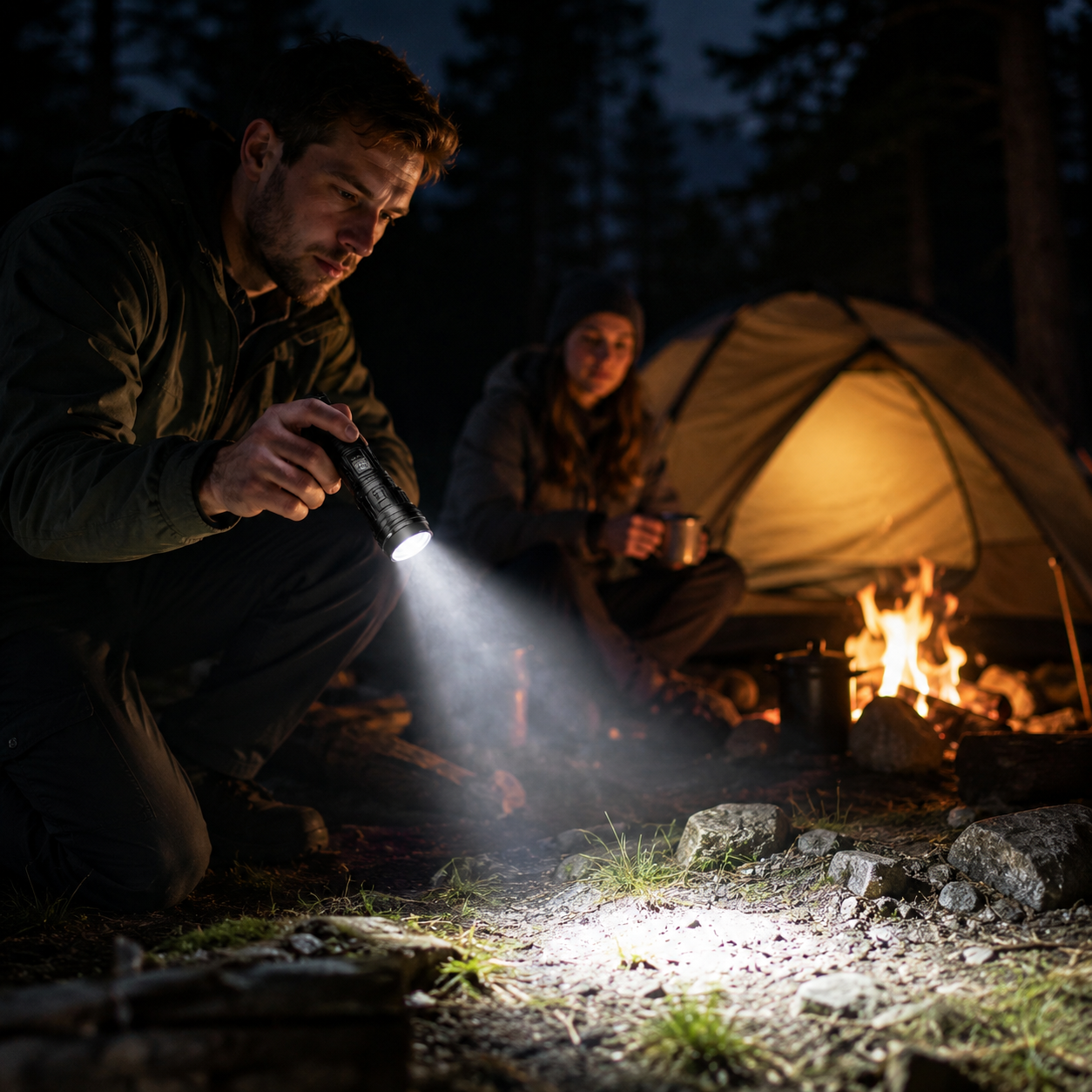Nordspur | Vantorix Hochleistungs-Taschenlampe mit Akku