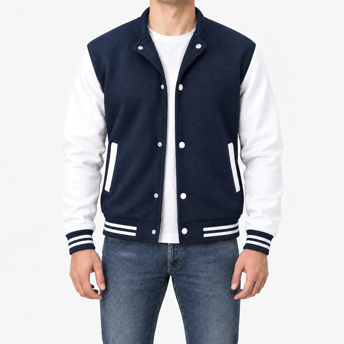 Nordspur | Varoa Lässige Collegejacke Für Herren