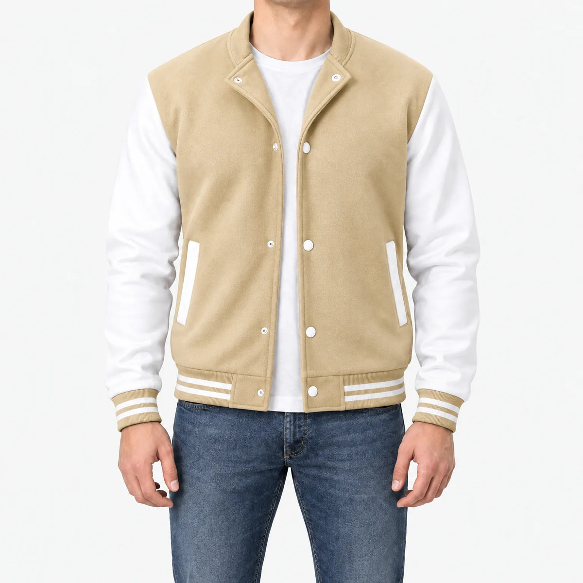 Nordspur | Varoa Lässige Collegejacke Für Herren