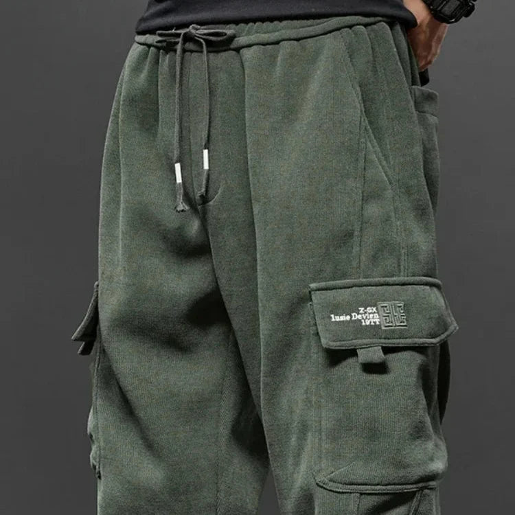 Cargo-Jogger elastischer Bund mittelschwer gerader Schnitt