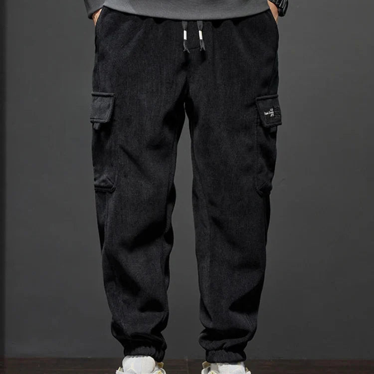 Cargo-Jogger elastischer Bund mittelschwer gerader Schnitt