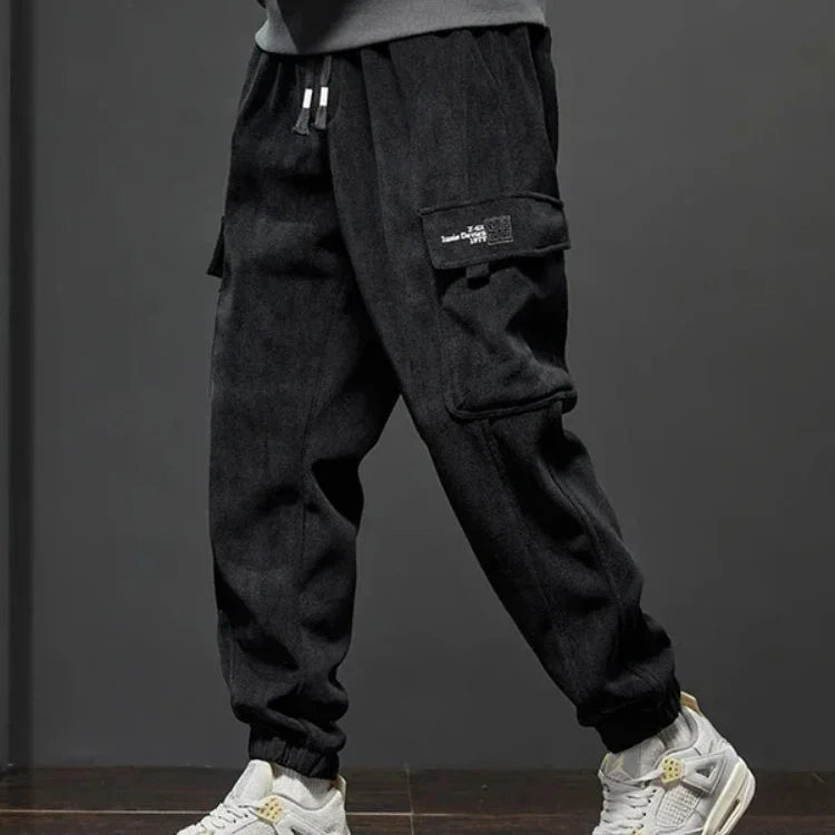 Cargo-Jogger elastischer Bund mittelschwer gerader Schnitt