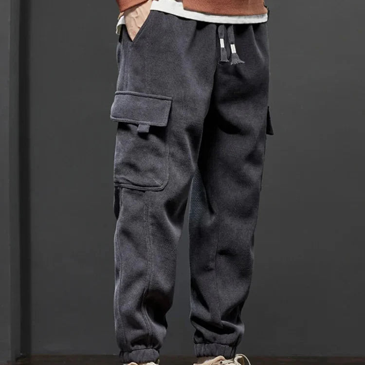 Cargo-Jogger elastischer Bund mittelschwer gerader Schnitt