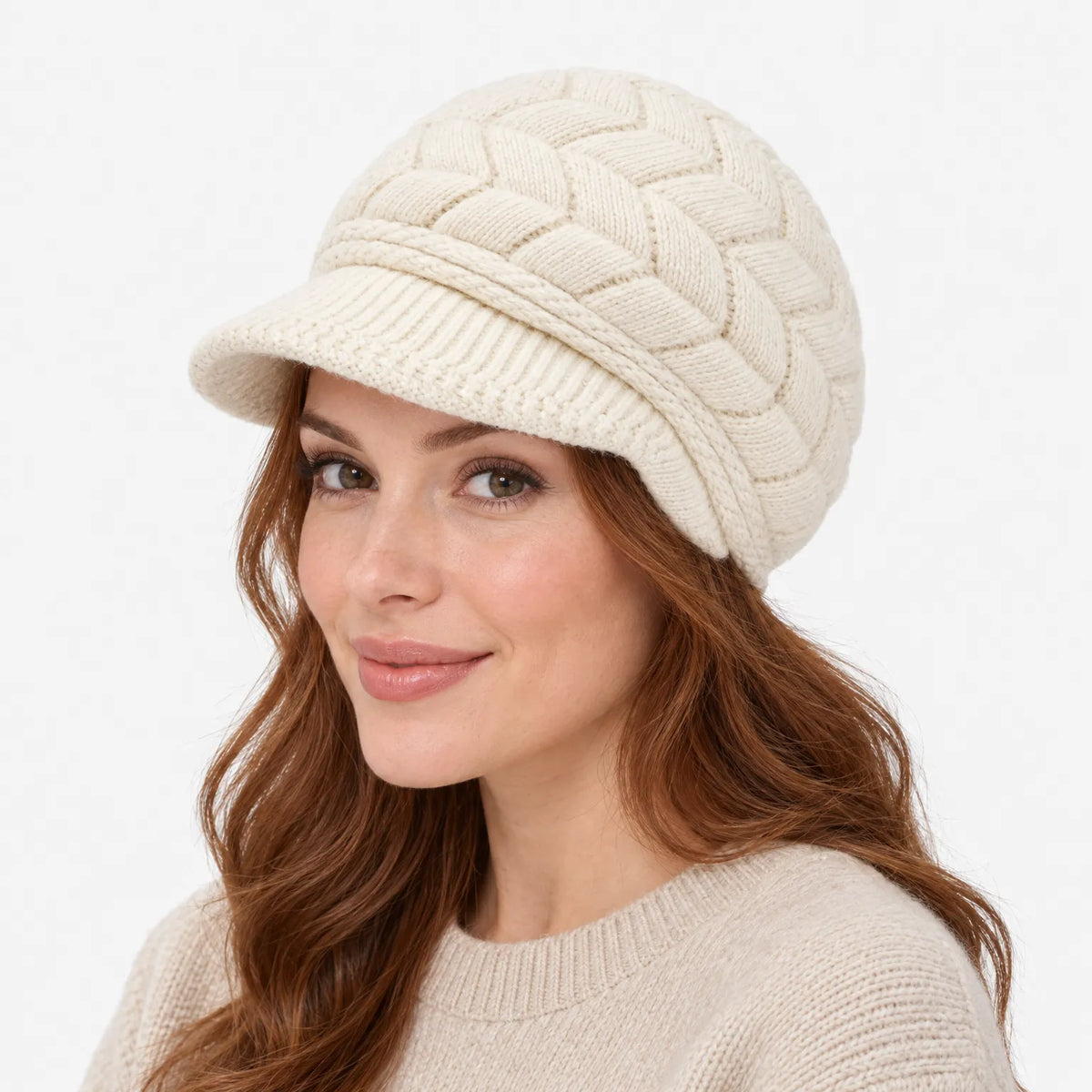 Nordspur | Velaura Gefütterte Strickmütze