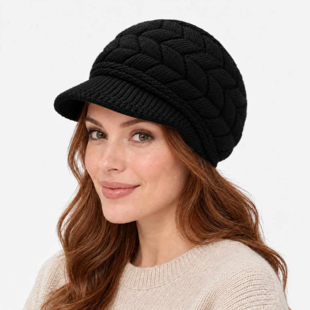 Nordspur | Velaura Gefütterte Strickmütze