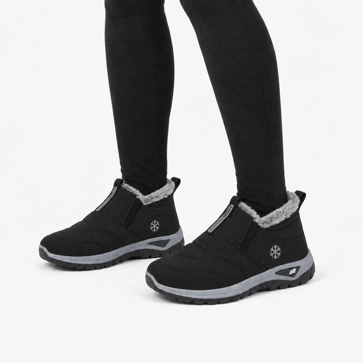 Nordspur | Velnara Gefütterte Slip-On Winterstiefel