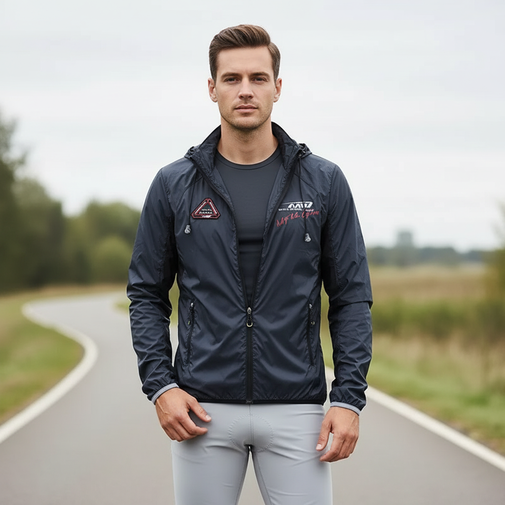 Nordspur | VelociShield Lightweight Reflective Cycling Jacket