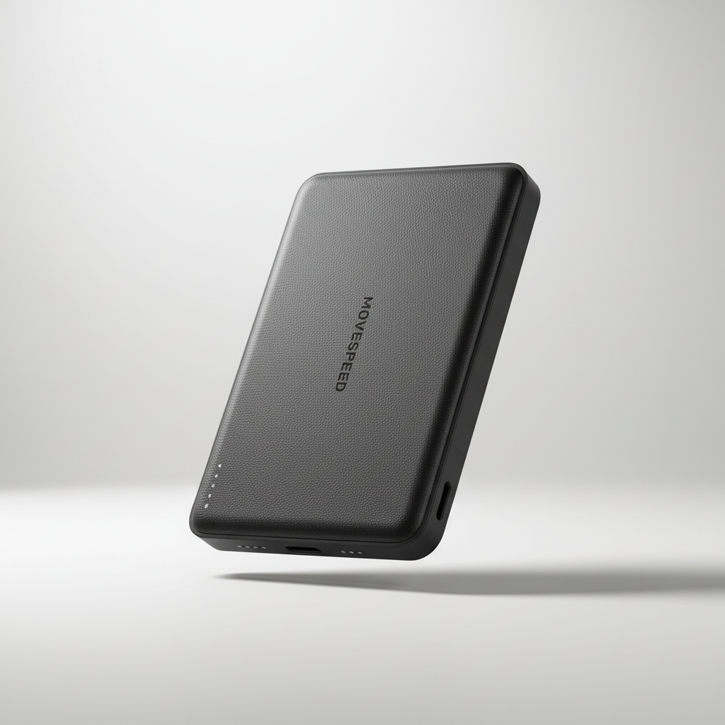 Magnetische Powerbank schlank kabellos tragbar 10000mAh