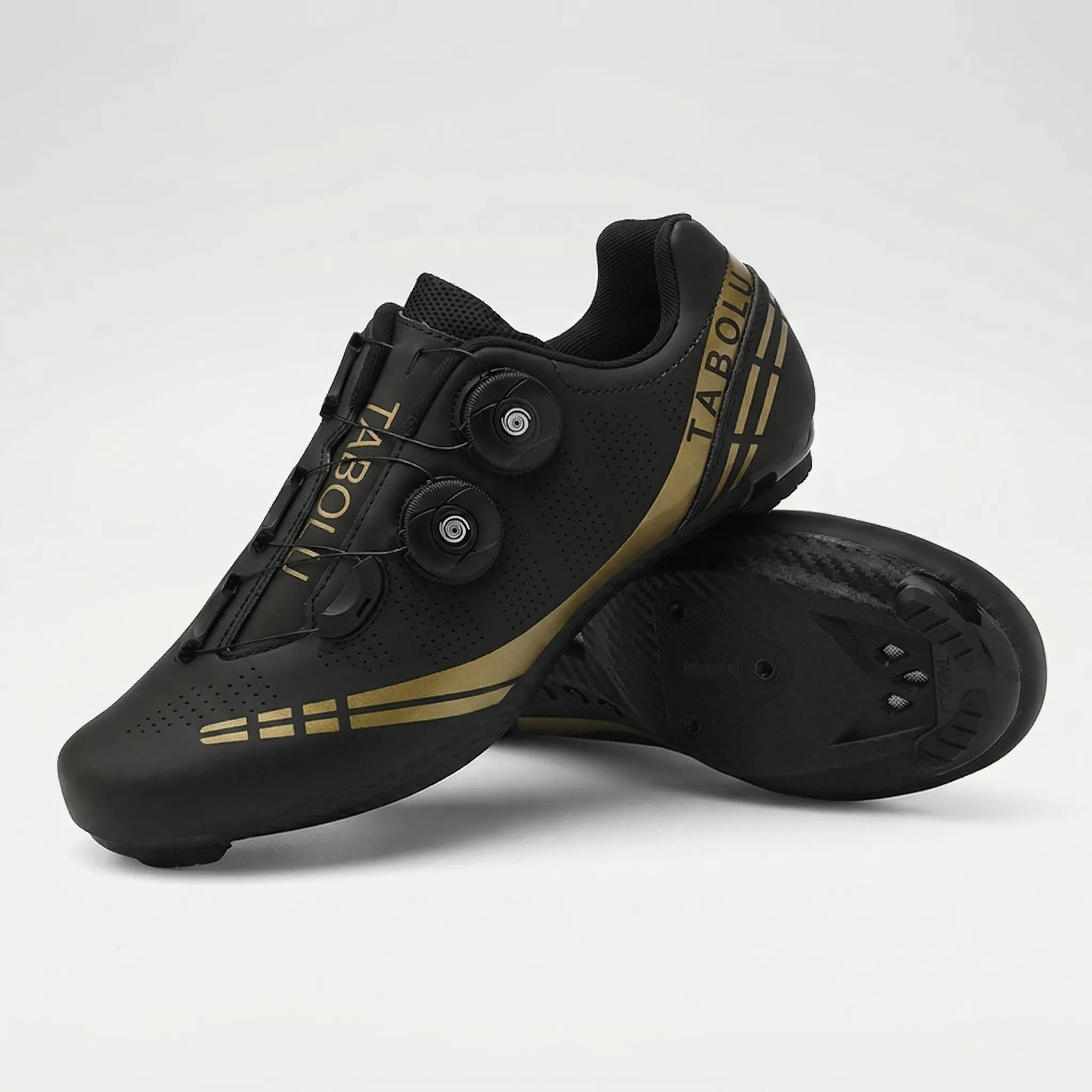 MTB-Rennradschuh mit Drehknopf-Verschluss und SPD-Cleat-Kompatibilität
