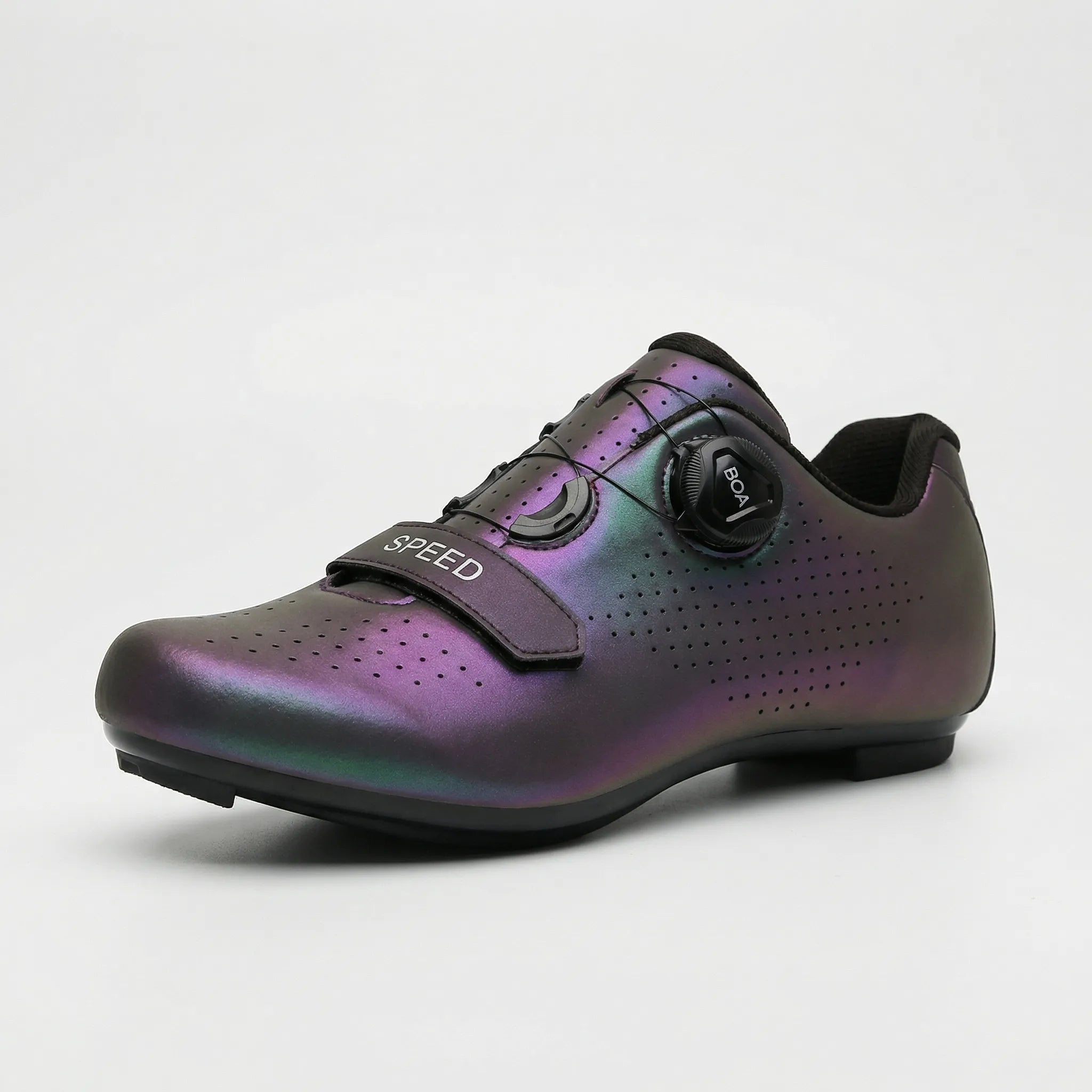 Flatpedal-Radschuh mit griffiger Gummisohle und Drehreglerverschluss