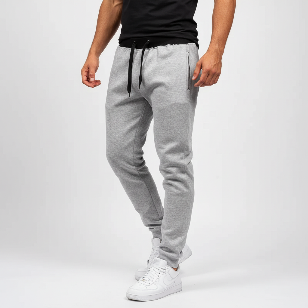 Herren Jogger-Hose mit atmungsaktivem Stretch und verjüngter Passform