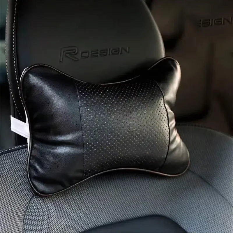 Ergonomisches Auto-Kopfstützenkissen mit atmungsaktiver perforierter Oberfläche
