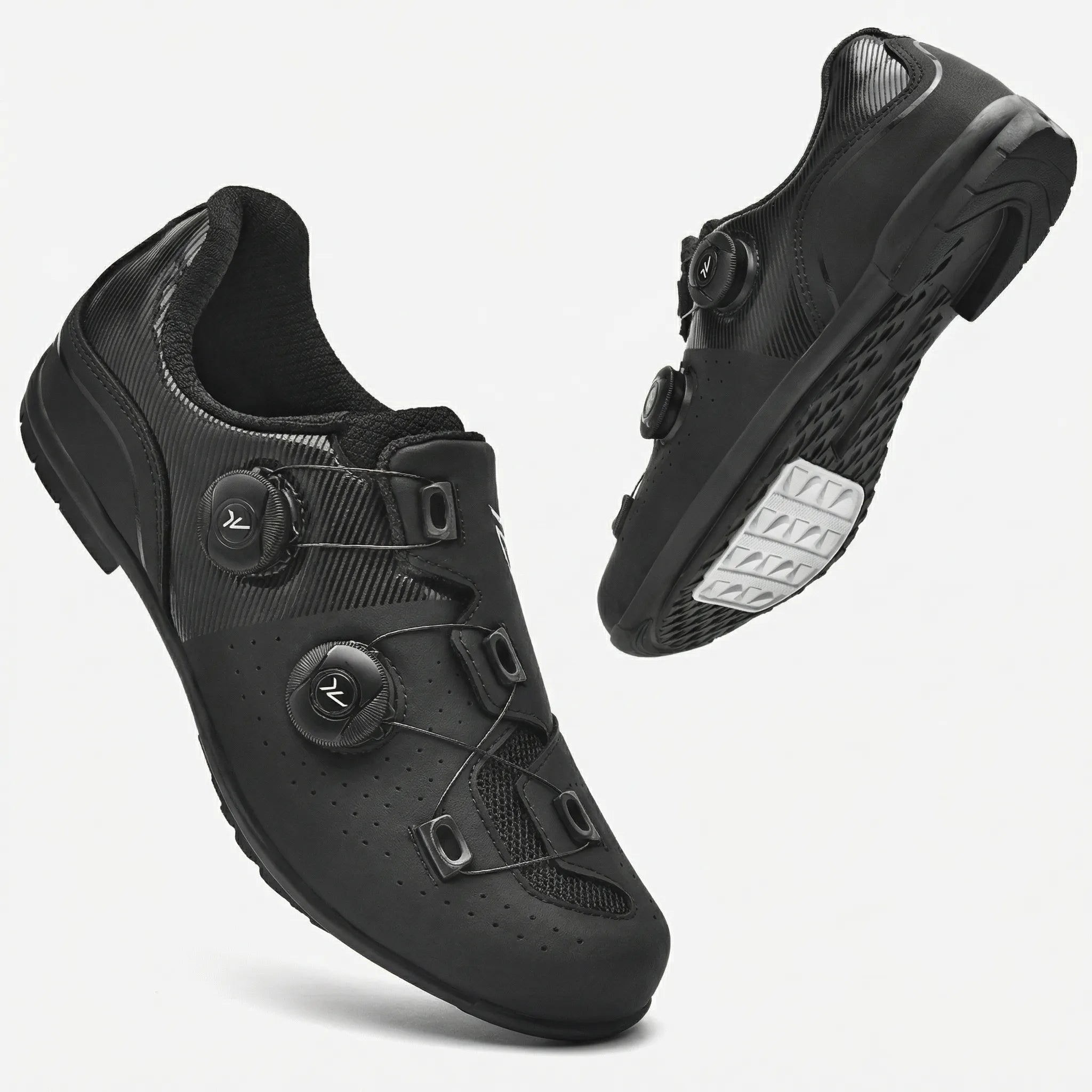 Radschuh mit dualem Drehverschluss Rennrad MTB Cleat-kompatibel