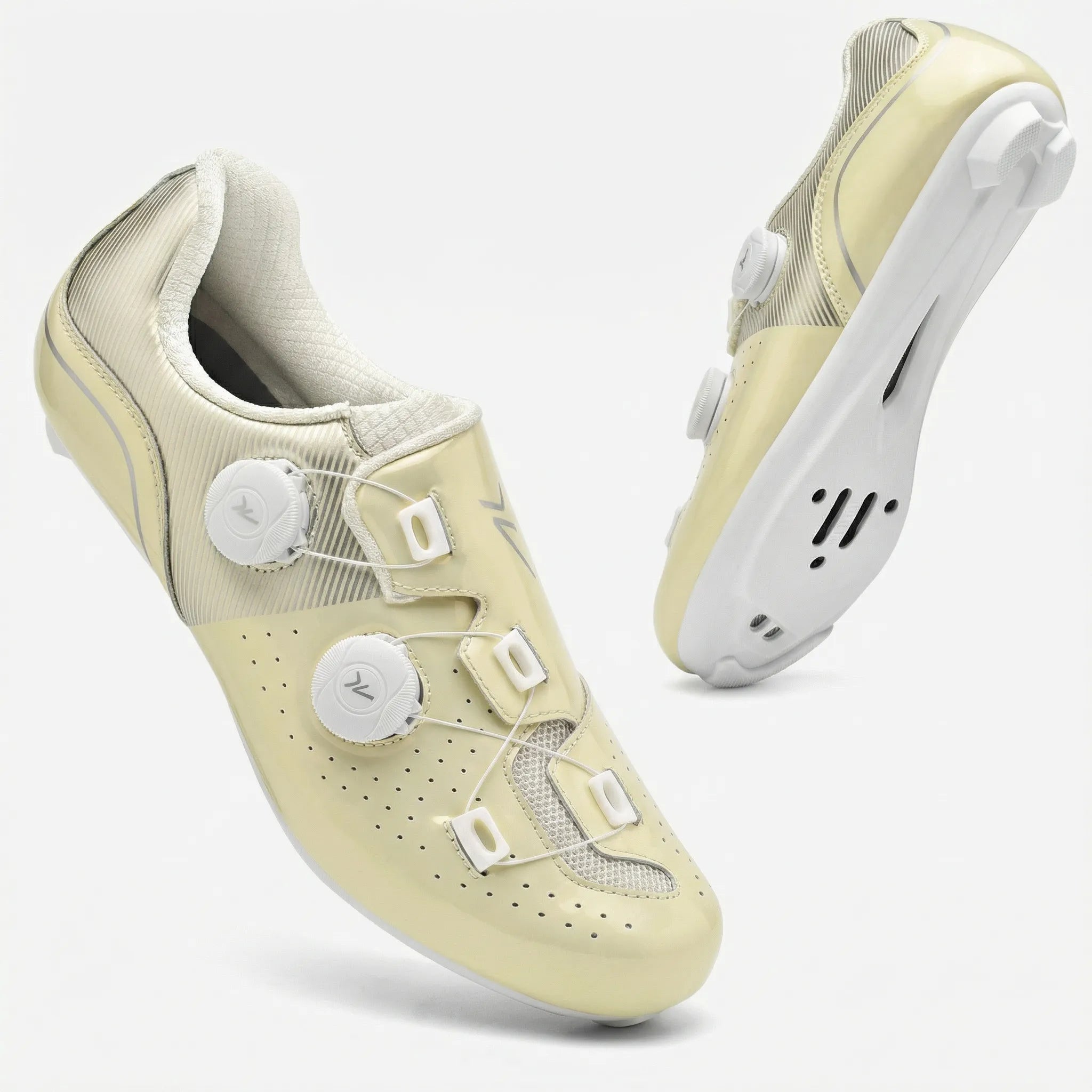 Radschuh mit dualem Drehverschluss Rennrad MTB Cleat-kompatibel