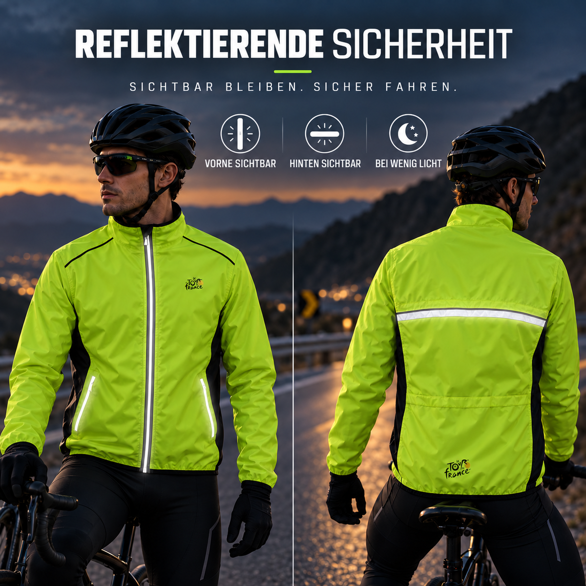 Nordspur | Veloxen Langarm-Radjacke für Herren
