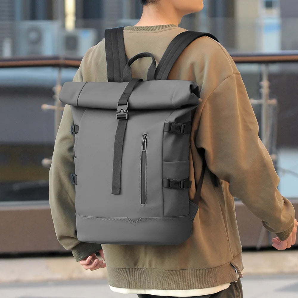 Nordspur | Veltaris Rolltop Rucksack Mit Schnallenverschluss