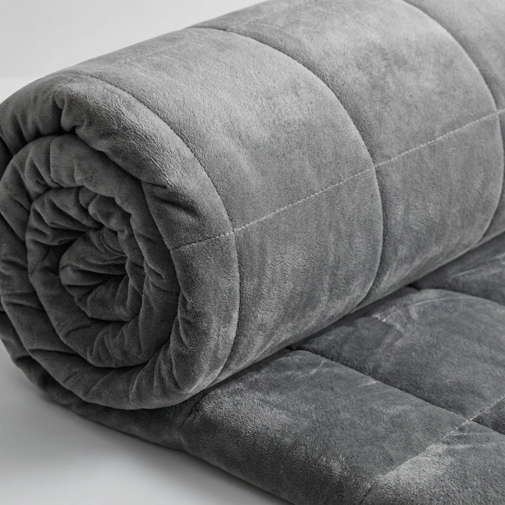 Gewichtete Therapeutische Decke mit gestepptem Design weiche Oberfläche