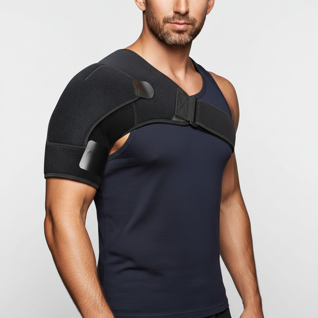 Verstellbare Kompression-Schulterbandage mit Wickeldesign für Stabilität