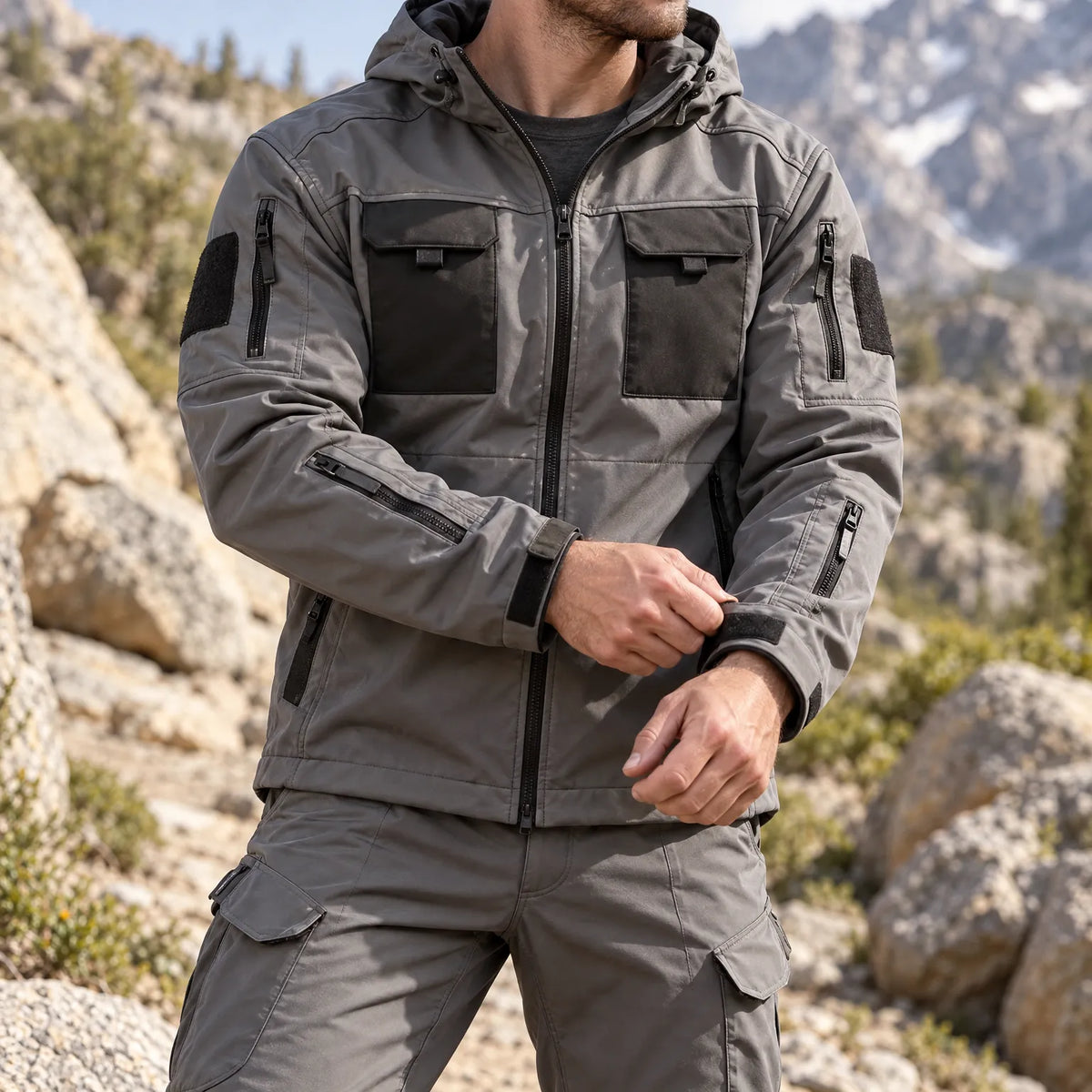 Nordspur | VentoTrek Taktische Softshelljacke Für Herren
