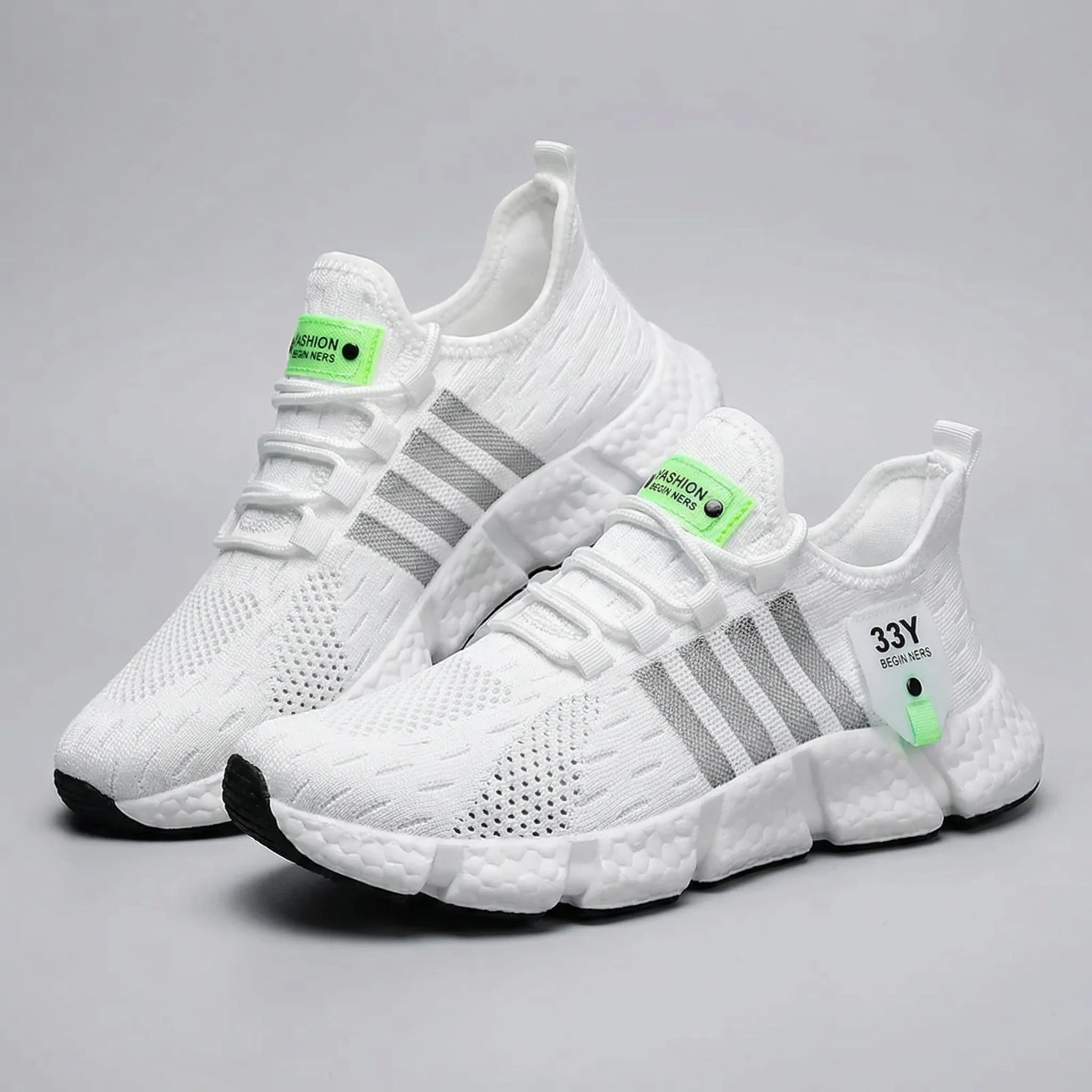 Herren Mesh Sneaker atmungsaktiv leicht knöchelhoher Schaft