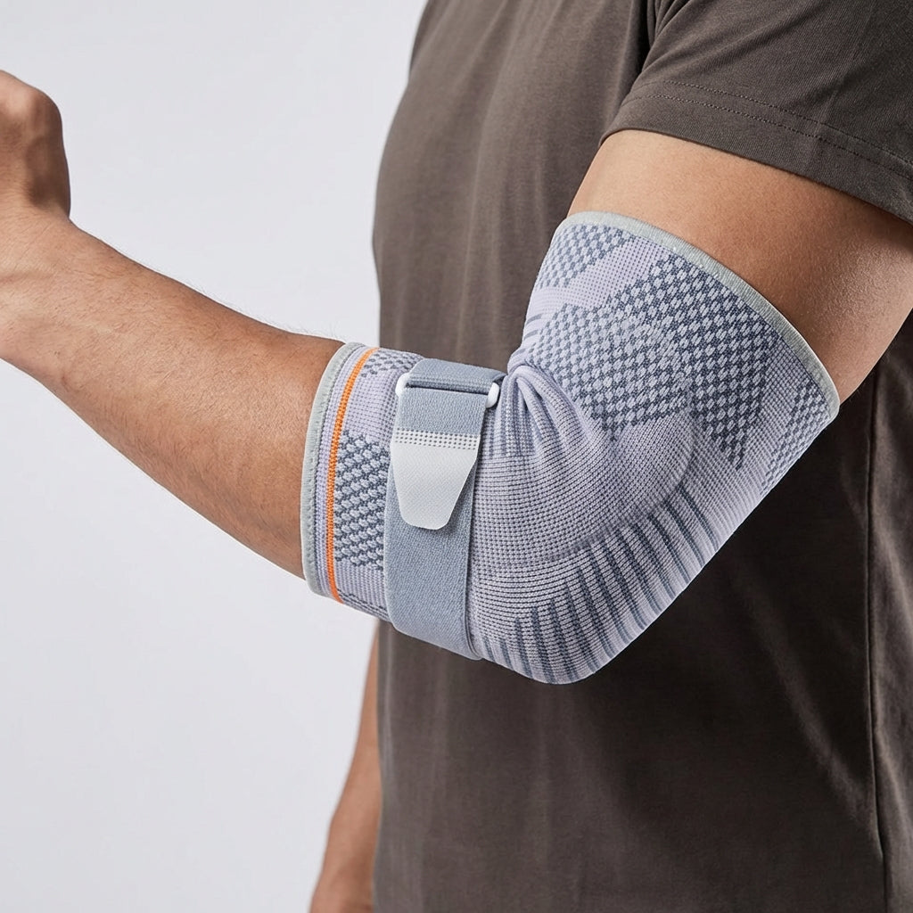 Verstellbare Kompressions-Ellbogenbandage für Sport und Gelenkunterstützung