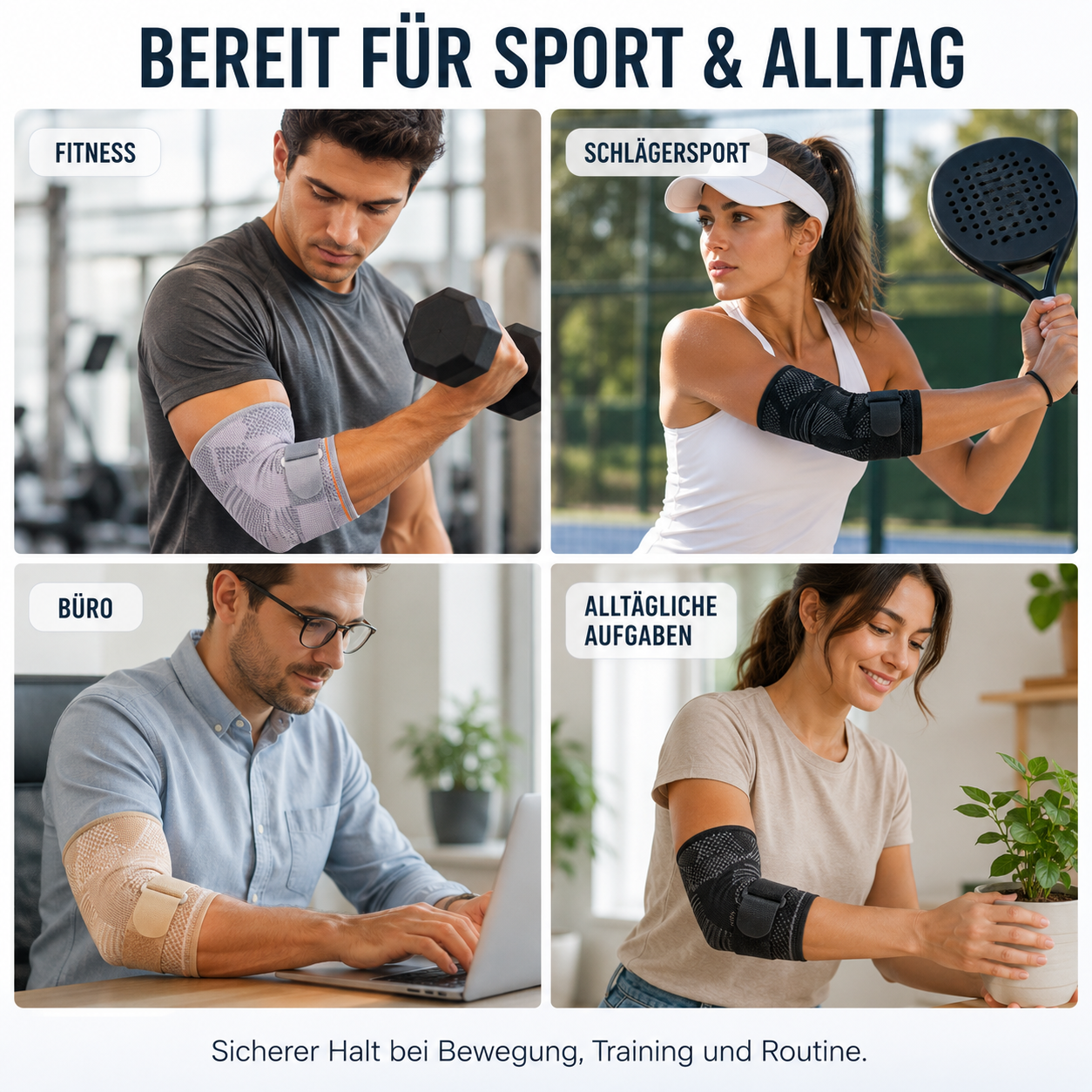 Nordspur | Ventrox Verstellbare Kompressions-Ellbogenbandage