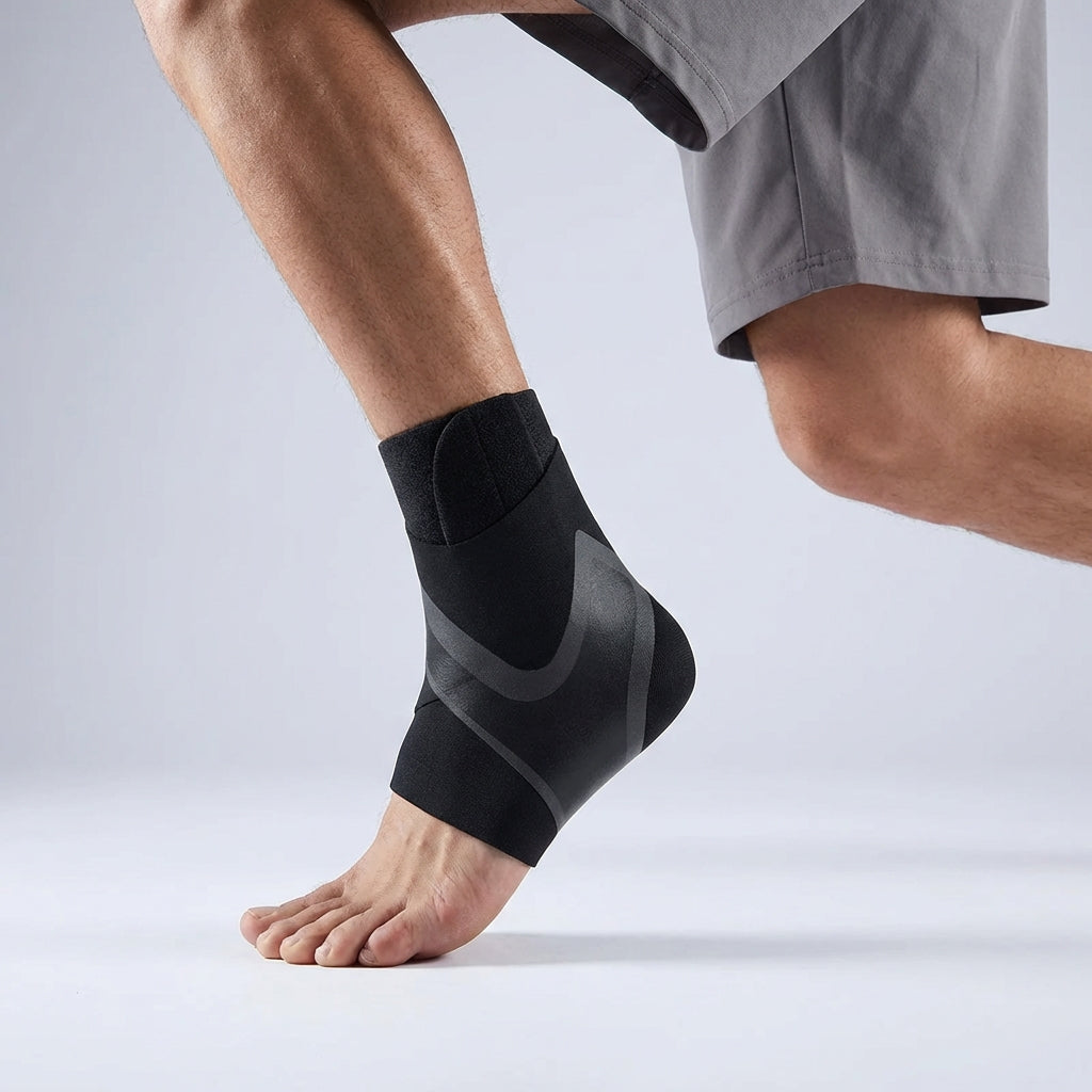 Verstellbare Knöchelstützbandage für Sport und Schutz vor Umknicken