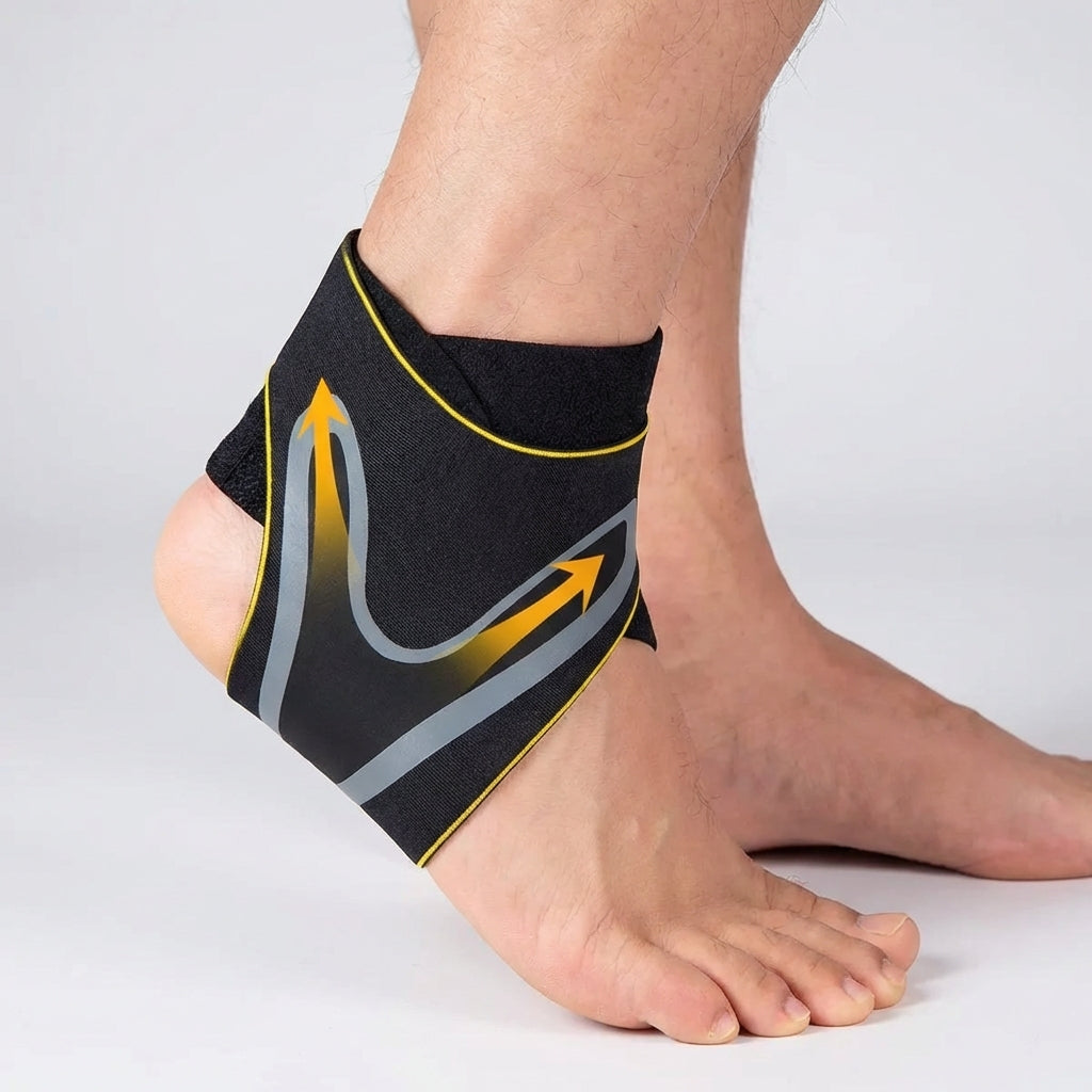 Verstellbare Knöchelstützbandage für Sport und Schutz vor Umknicken