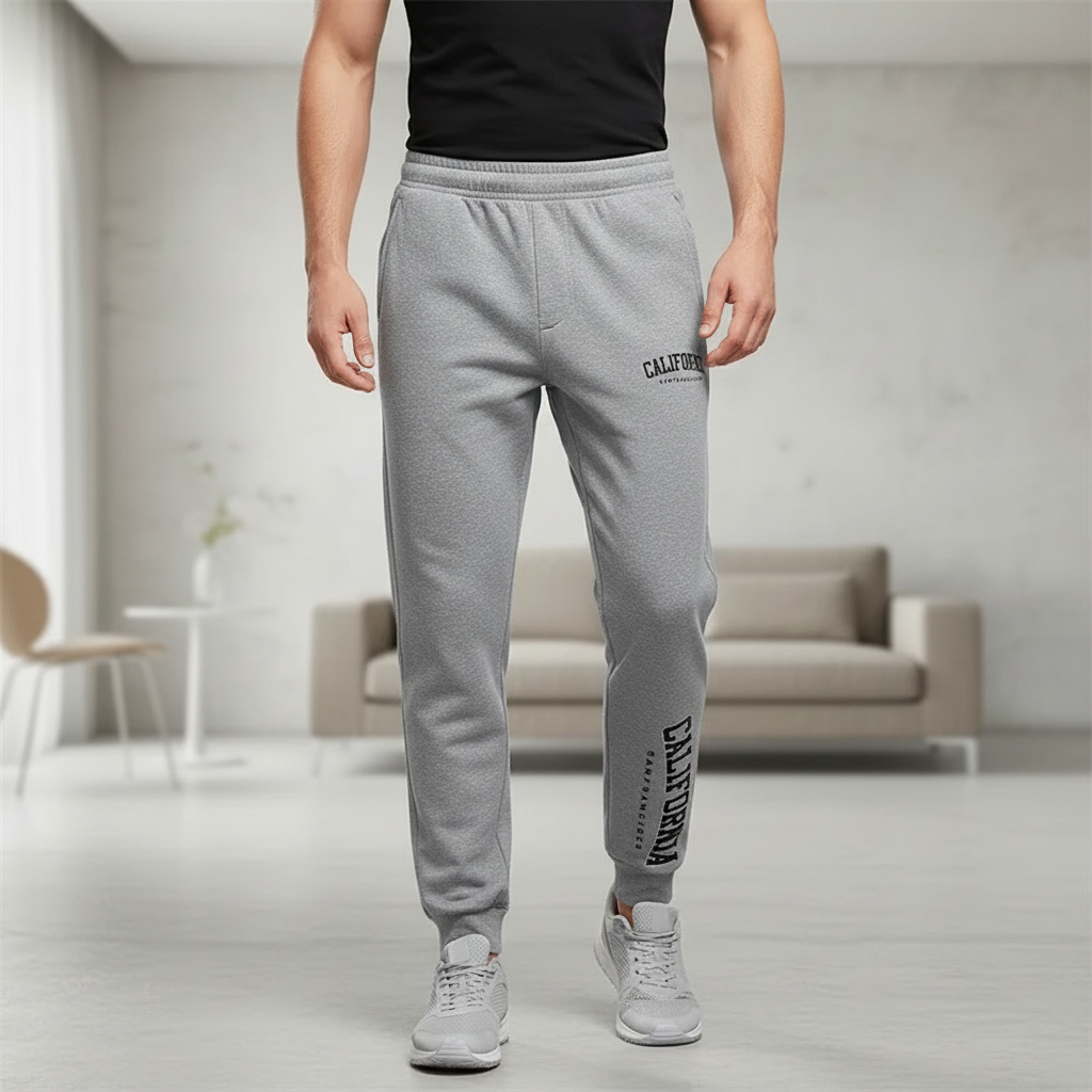Jogginghose mittelschwerer Strick Ganzjahreskomfort regulärer Schnitt