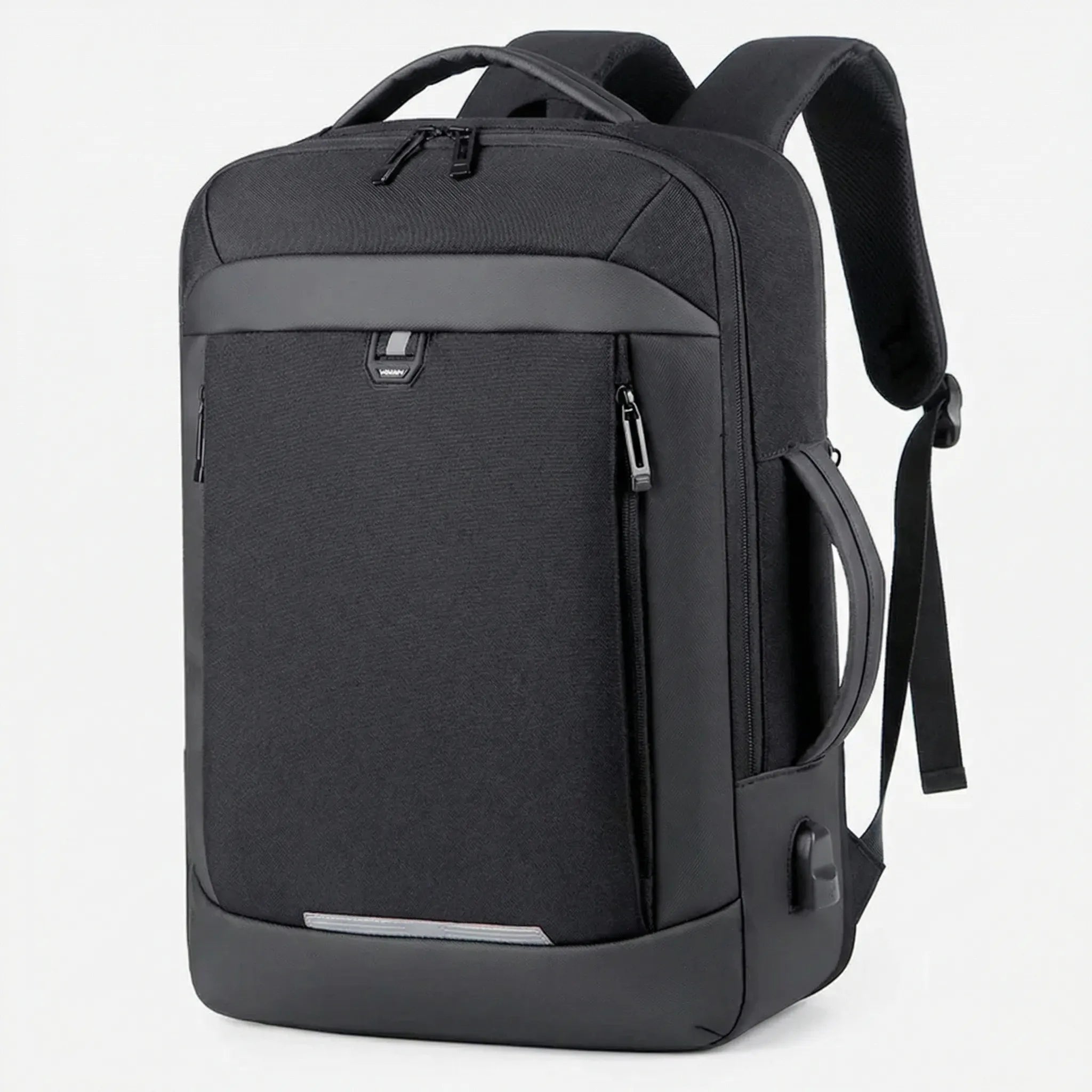 Laptop-Rucksack 17 Zoll erweiterbar USB-Ladung wasserabweisend