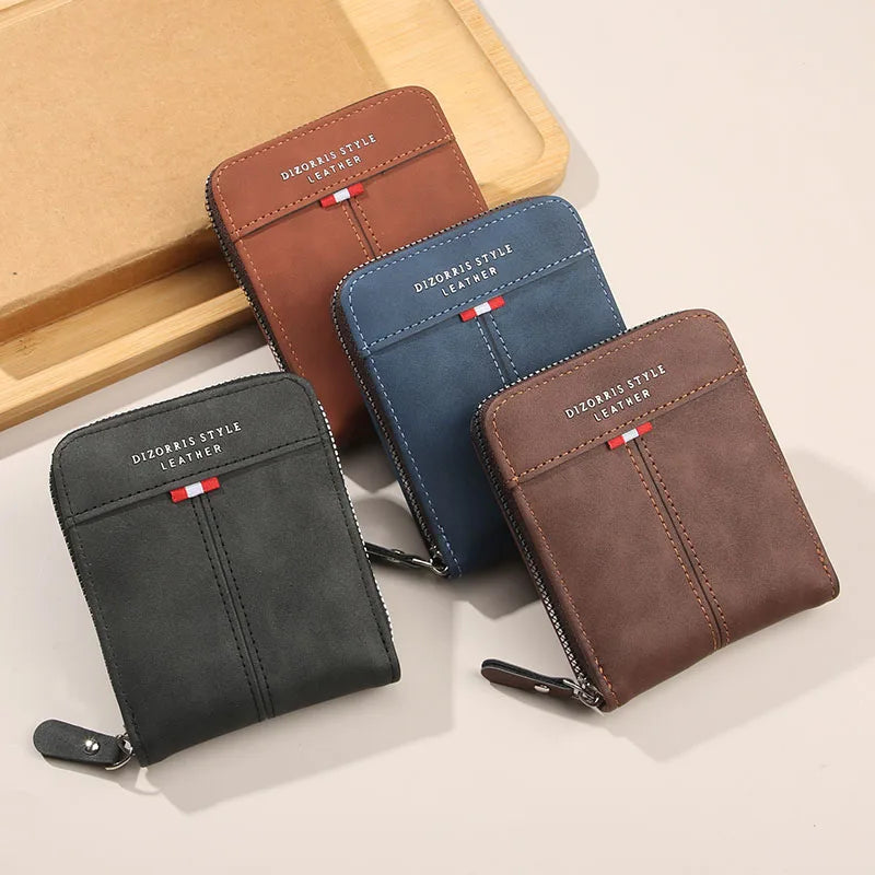 Nordspur | Vexirot Compact Horizontal Zip Wallet