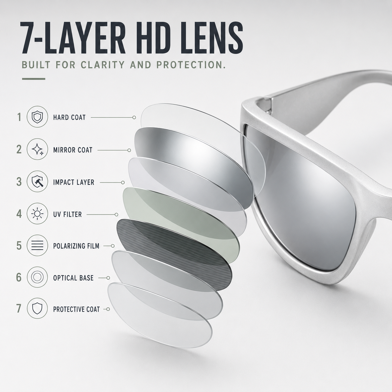 Nordspur | Vextron Wickelrahmen UV400 Sportsonnenbrille