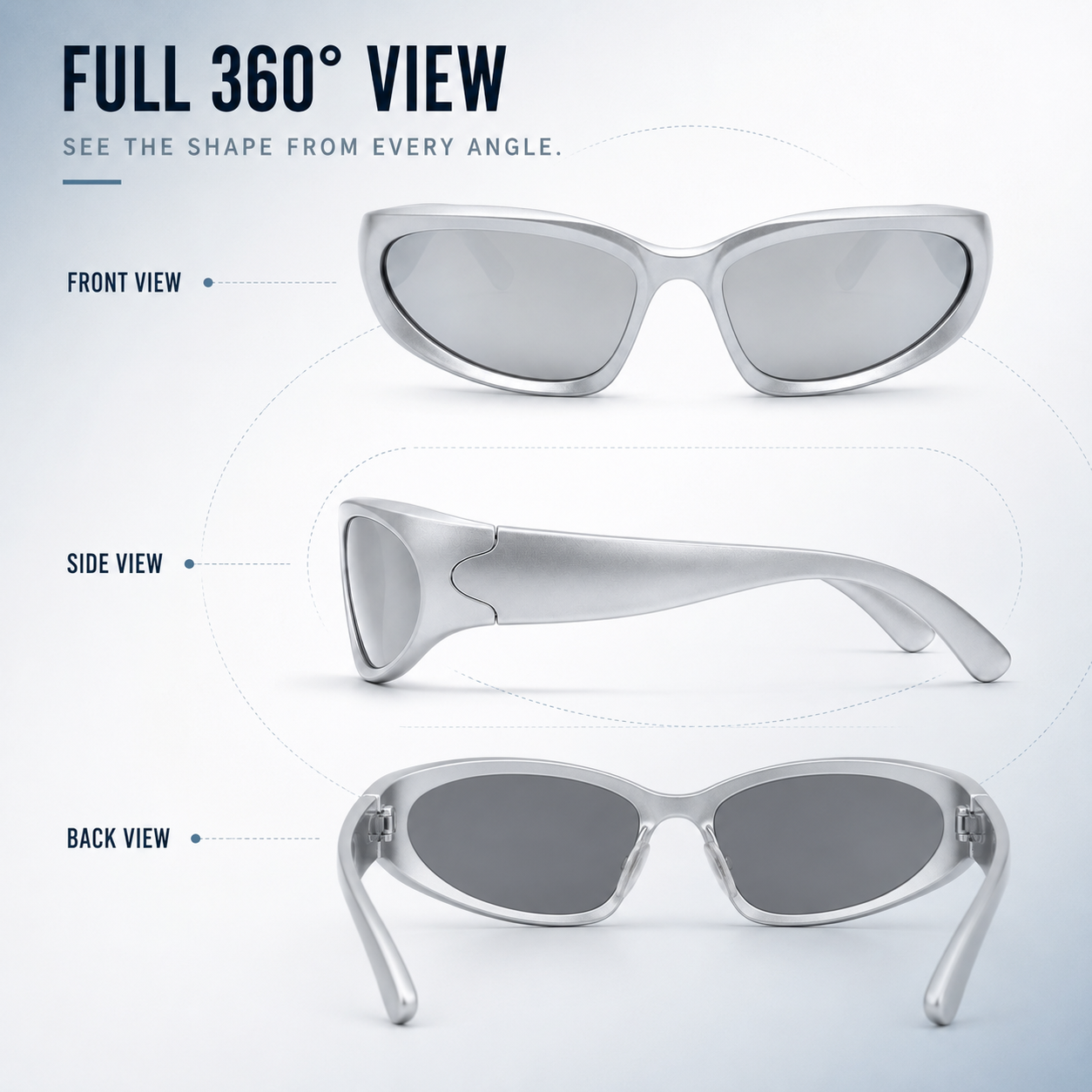 Nordspur | Vextron Wickelrahmen UV400 Sportsonnenbrille