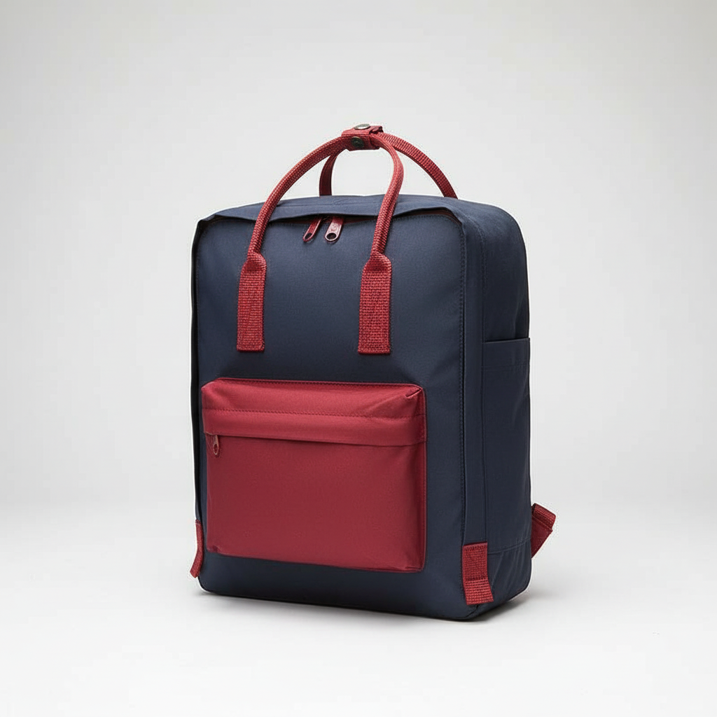 Kompakter wasserdichter Rucksack mit ergonomischem Rücken und Laptop-Tasche