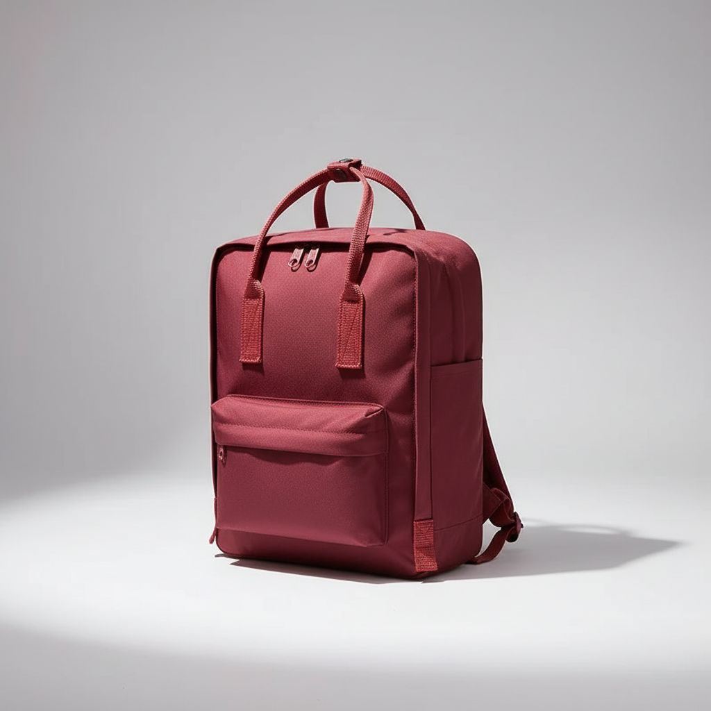 Kompakter wasserdichter Rucksack mit ergonomischem Rücken und Laptop-Tasche