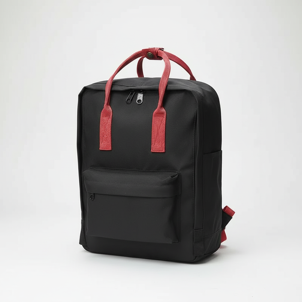 Kompakter wasserdichter Rucksack mit ergonomischem Rücken und Laptop-Tasche