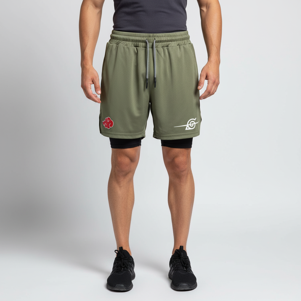 Nordspur | Viroxen Double Layer Athletic Shorts
